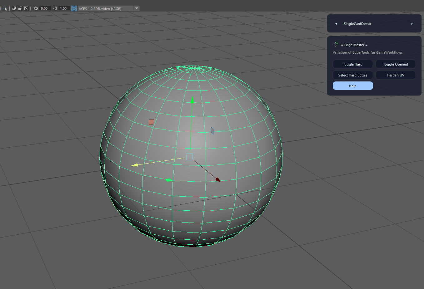 Select Hard Edges demo