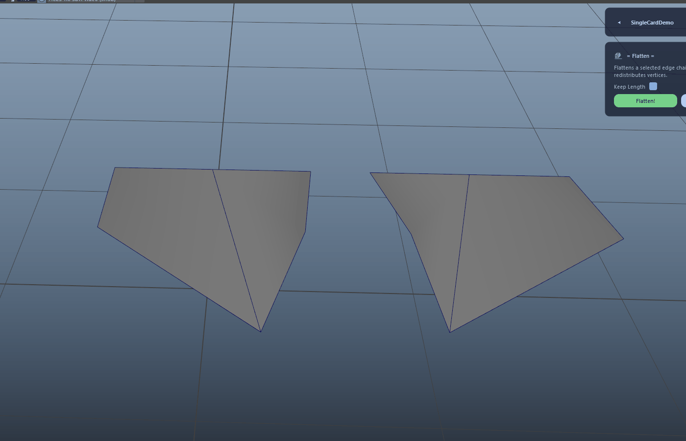 Keep Length Mode demo