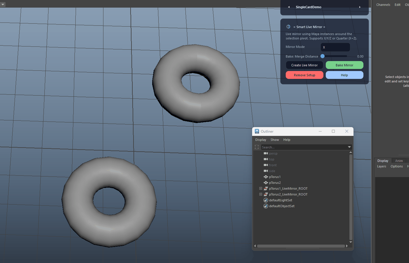 Per-source LiveMirror Roots demo