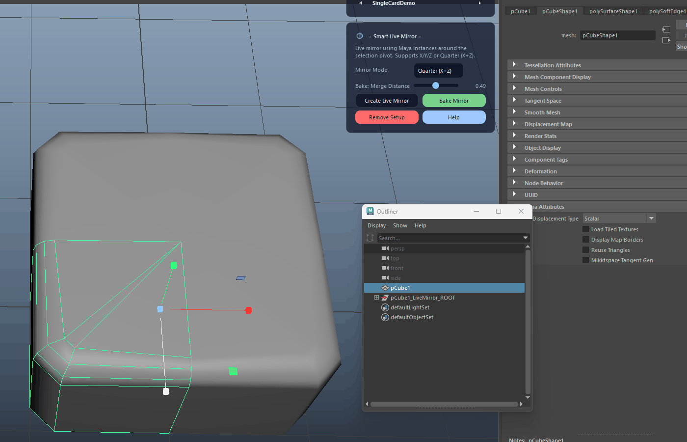 Remove Setup demo