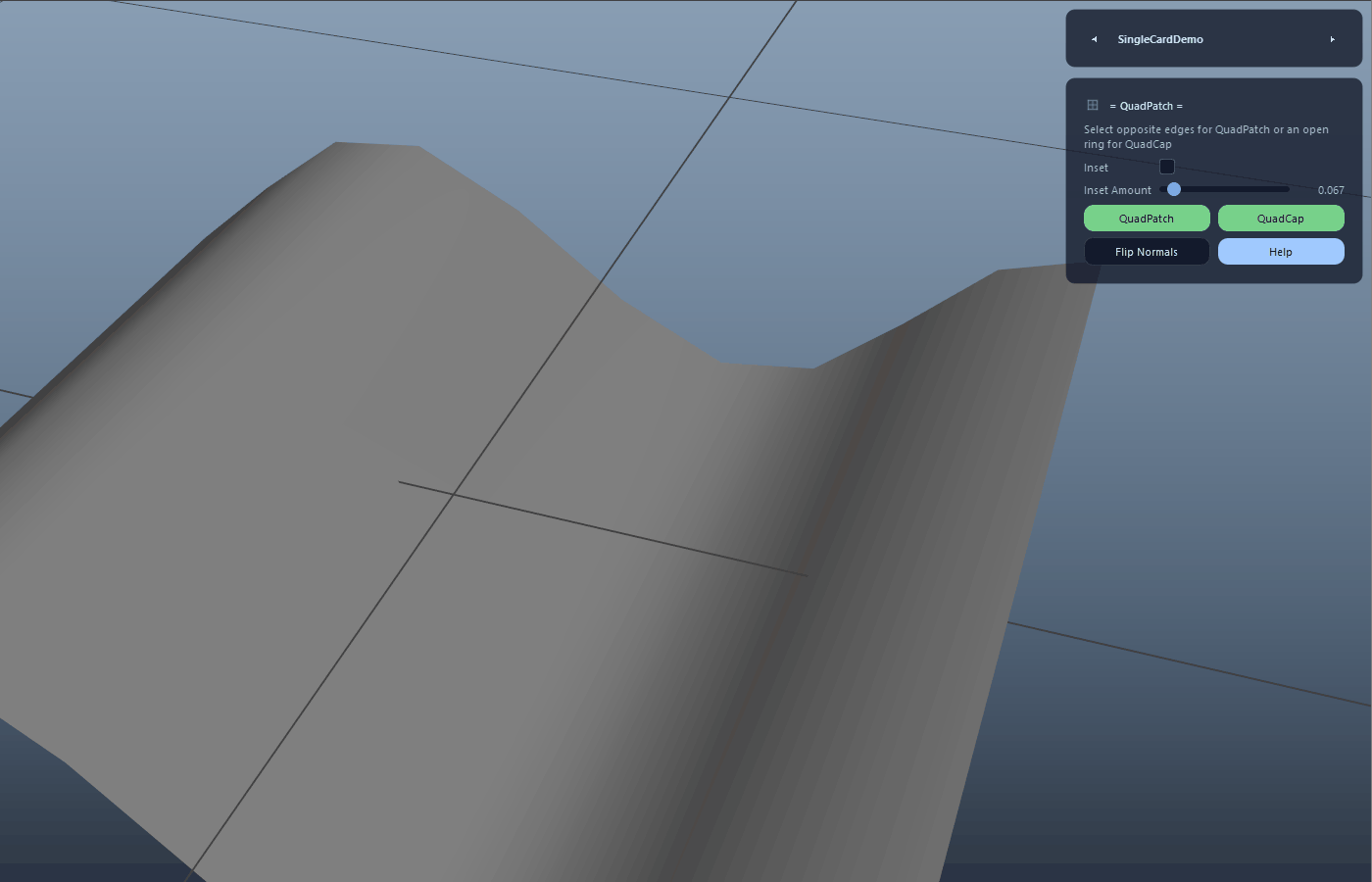 Flip Normals demo