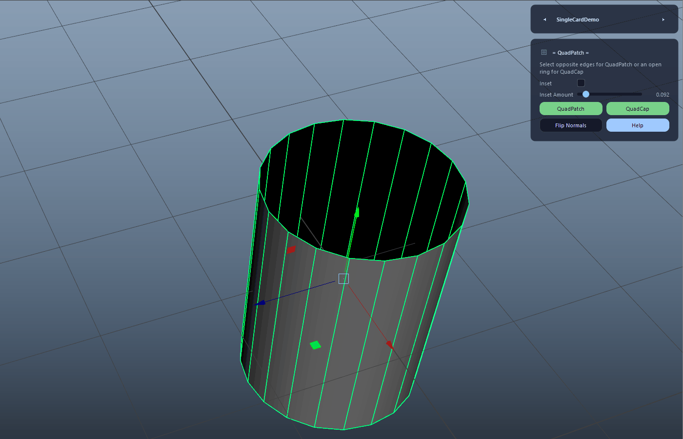Inset for QuadCap demo
