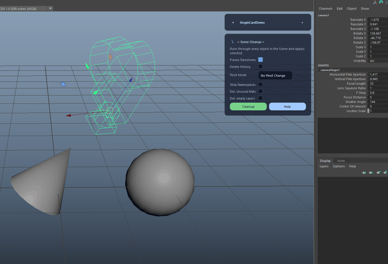 Smart Target Filtering demo