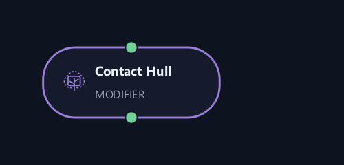Contact Hull graph node