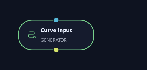 Curve Input graph node