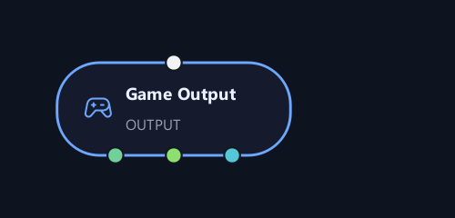 Game Output graph node