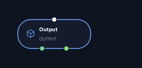 Output graph node