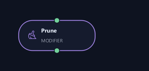 Prune graph node