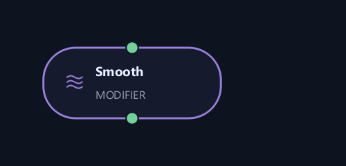 Smooth graph node