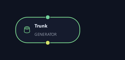 Trunk graph node
