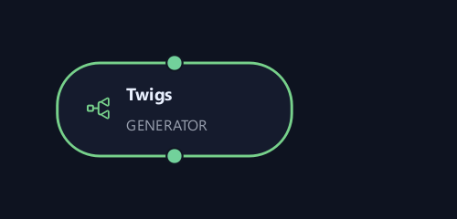 Twigs graph node