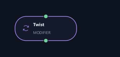 Twist graph node