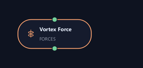 Vortex Force graph node